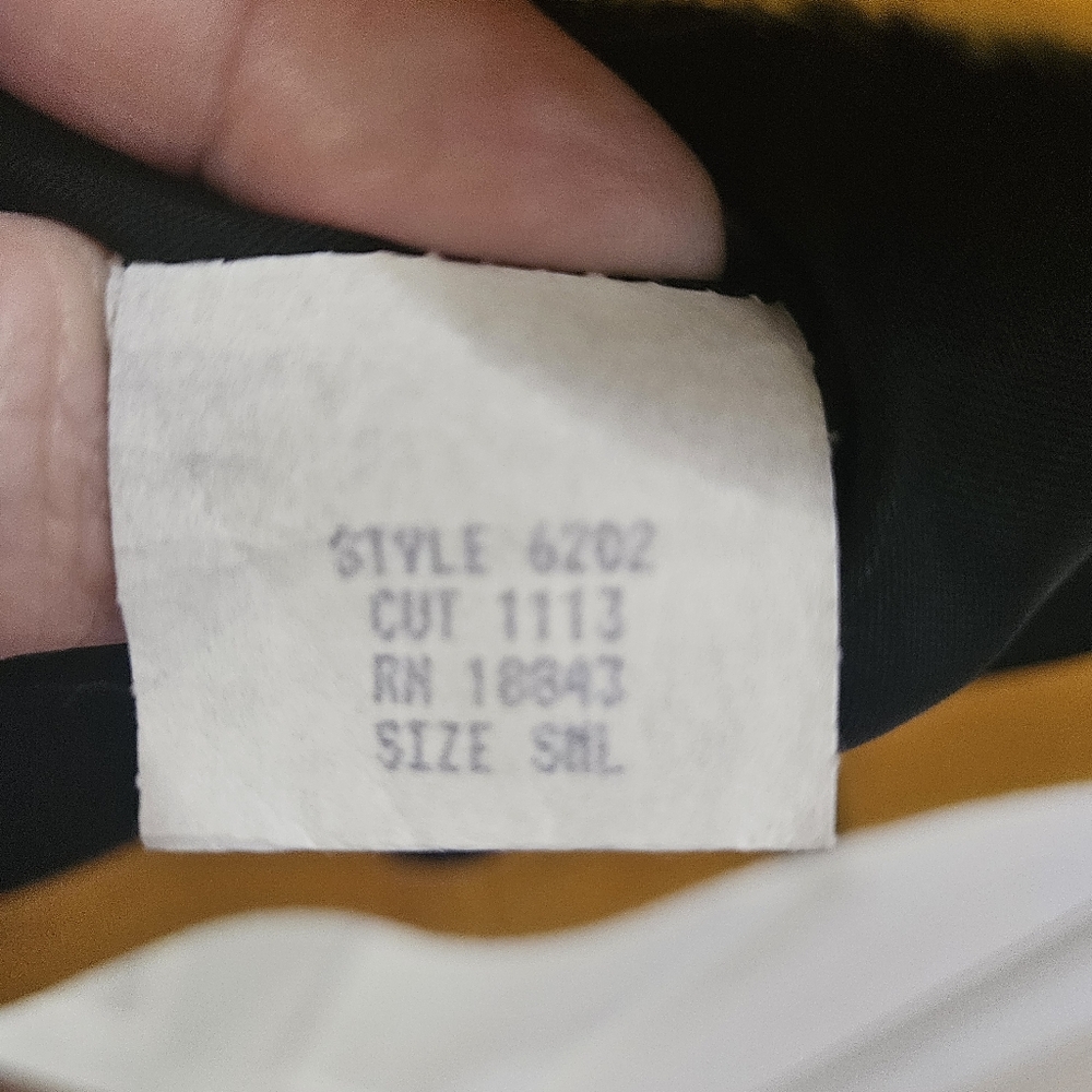 Earl Rutenberg Yellow 90s Vintage Taxi Cab Fleece Vest Size Sm - Picture 7 of 9